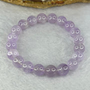 Natural Super 7 Amethyst Beads Bracelet 天然紫超七手链 25.17g 16.5cm 9.8mm 20 Beads - Huangs Jadeite and Jewelry Pte Ltd