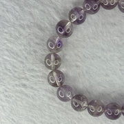 Natural Super 7 Amethyst Beads Bracelet 天然紫超七手链 22.03g 16cm 9.4mm 21 Beads - Huangs Jadeite and Jewelry Pte Ltd