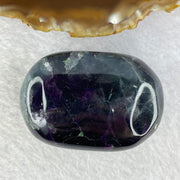 Natural Deep Intense Purple and Green Fluorite Crystal Mini Display 99.58g 52.7 by 37.2 by 25.4mm - Huangs Jadeite and Jewelry Pte Ltd