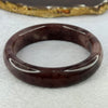 Transparent Purple Quartzite Jade Bangle 天山玉手镯 Internal Diameter 59.5mm 60.70g 15.2 by 9.1mm