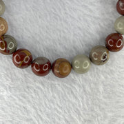 Australian Red Picture Jasper (Noreena Jasper) Bracelet 26.23g 10.3 mm 19 Beads - Huangs Jadeite and Jewelry Pte Ltd