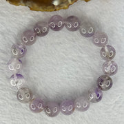 Natural Super 7 Amethyst Beads Bracelet 天然紫超七手链 29.90g 16cm 11.0mm 18 Beads - Huangs Jadeite and Jewelry Pte Ltd