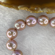 Natural Fresh Water Pearls Bracelet 32.09g 11.5 mm 12 Pearls - Huangs Jadeite and Jewelry Pte Ltd