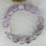 Natural Super 7 Amethyst Beads Bracelet 天然紫超七手链 48.51g 19cm 13.0mm 17 Beads - Huangs Jadeite and Jewelry Pte Ltd