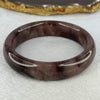 Transparent Purple Quartzite Jade Bangle 天山玉手镯 Internal Diameter 59.5mm 60.70g 15.2 by 9.1mm