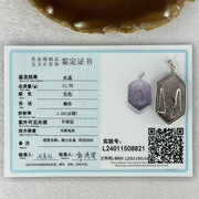 Good Grade Natural Super 7 Crystal in 925 Sliver Pendent 925 银吊坠天然超级七水晶吊坠 11.75g 45.6 by 31.7 by 20.7 mm - Huangs Jadeite and Jewelry Pte Ltd