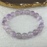 Natural Super 7 Amethyst Beads Bracelet 天然紫超七手链 25.25g 16.5cm 9.8mm 20 Beads - Huangs Jadeite and Jewelry Pte Ltd