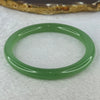 Transparent Green Quartzite Jade Bangle 天山玉手镯 Internal Diameter 59.5mm 27.39g 8.3 by 8.3mm