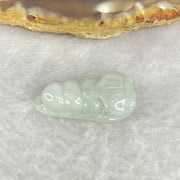 Type A Green Pea Pod Jadeite 3.36g 12.5 by 24.7 by 5.9mm - Huangs Jadeite and Jewelry Pte Ltd