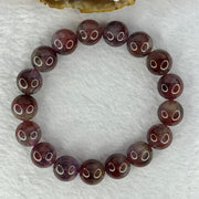 Above Average Natural Auralite 23 Bracelet 天然激光23手链 41.88g 17.5cm 12.3mm 17 Beads - Huangs Jadeite and Jewelry Pte Ltd