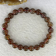 Natural Auralite Crystal Bracelet 极光手链 17.54g 8.3 mm 23 Beads - Huangs Jadeite and Jewelry Pte Ltd