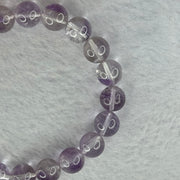 Natural Super 7 Amethyst Beads Bracelet 天然紫超七手链 24.84g 16.5cm 9.9mm 20 Beads - Huangs Jadeite and Jewelry Pte Ltd