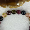 Good Grade Natural Tourmaline Beads Bracelet 好的天然碧玺珠手链 29.16g 16.5cm 9.8mm 20 Beads - Huangs Jadeite and Jewelry Pte Ltd
