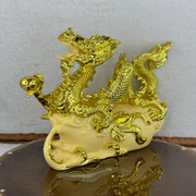 Ivory Fruit Seed Auspicious Dragon Display 象牙果发财龙摆件 204.41g 131.4 by 89.6 by 42.4mm - Huangs Jadeite and Jewelry Pte Ltd