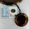 Natural Cognac Amber Bangle Set Internal Diameter 53.8mm 17.4 by 9.2mm and Pendant 50.8 by 18.2mm Total Weight 62.51g