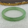 Green Quartzite Jade Bangle 天山玉手镯 28.09g Internal Diameter 58.3mm 9.8 by 6.9mm