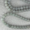 Type A Semi Icy Jelly Lavender Jadeite Beads Necklace 83.24g 76cm 8.2mm 98 Beads - Huangs Jadeite and Jewelry Pte Ltd