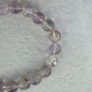 Natural Super 7 Amethyst Beads Bracelet 天然紫超七手链 22.12g 16cm 9.4mm 21 Beads - Huangs Jadeite and Jewelry Pte Ltd