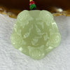 Natural Greenish White Nephrite 5 Children Pendent 五福临们 53.16g 45.9 by 46.9 by 46.5 by 13.1mm - Huangs Jadeite and Jewelry Pte Ltd