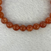 Good Grade Natural Sunstone, Heliolite and Aventurine Feldapar Beads Bracelet 天然金太阳日光石珠手链 14.81g 15cm 8.0mm 24 Beads - Huangs Jadeite and Jewelry Pte Ltd