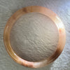 Transparent Pink with Purple and Peach Quartzite Jade Bangle 天山玉手镯 62.0mm 59.40g 15.0 by 9.0mm