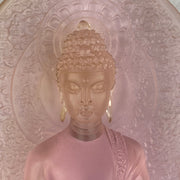 Liuli Crystal Buddha Display 2,884.7g 164.0 by 126.5 by 220.0mm - Huangs Jadeite and Jewelry Pte Ltd