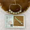 Type A Semi Icy Green Jade Jadeite Bracelet - 7.59g 6.4 by 5.1 by 4.0mm/piece - Huangs Jadeite and Jewelry Pte Ltd