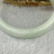 Type A Sky Blue Jadeite Bangle 33.99g inner diameter 53.2mm 13.4 by 4.4mm (slight internal line) - Huangs Jadeite and Jewelry Pte Ltd