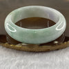 Type A Lavender, Green and Brown Jade Jadeite Bangle 70.25g inner Dia 54.0mm 15.9 by 8.8mm (Slight Internal Line) - Huangs Jadeite and Jewelry Pte Ltd