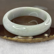 Type A Sky Blue and Lavender Jade Jadeite Bangle 51.96g inner Dia 52.5mm 15.1 by 7.6mm (Internal Line) - Huangs Jadeite and Jewelry Pte Ltd