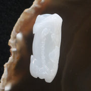 Type A Burmese Jade Jadeite Pixiu - 20.3g L41.9 W17.3 D14.6mm - Huangs Jadeite and Jewelry Pte Ltd