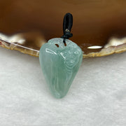 Type A Sky Blue Bat Jade Jadeite Pendant 6.7g 28.2 by 20.1 by 8.3 mm - Huangs Jadeite and Jewelry Pte Ltd