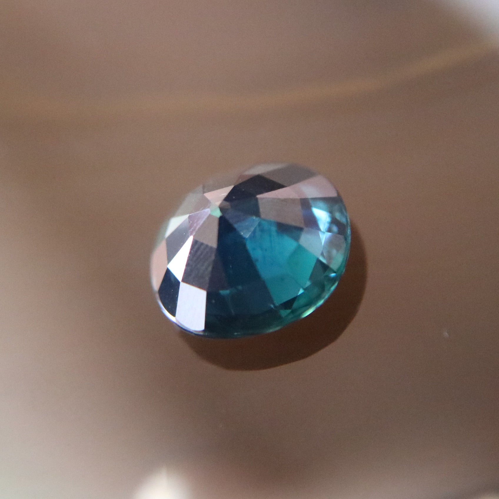 Natural Faceted Blue Sapphire 蓝宝石 - 5.78 cts L10.7 W11.0 D5.9mm - Huangs Jadeite and Jewelry Pte Ltd