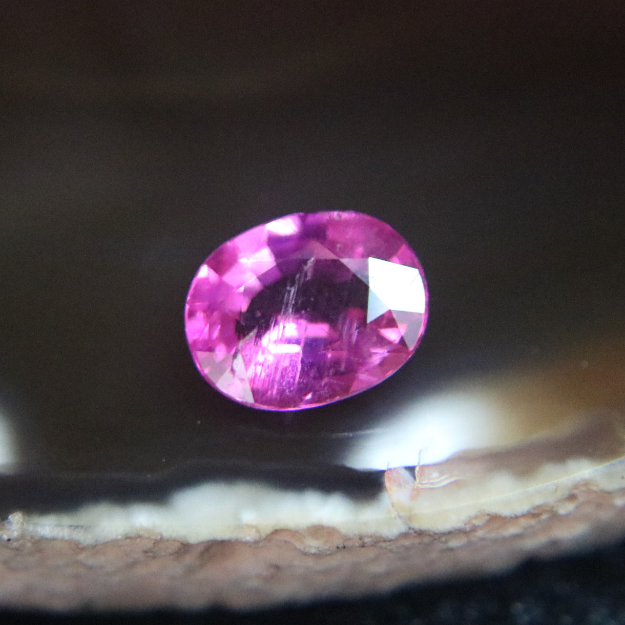 Natural Faceted Rubellite - 3.45 cts L11.4 W8.9 D4.9mm - Huangs Jadeite and Jewelry Pte Ltd