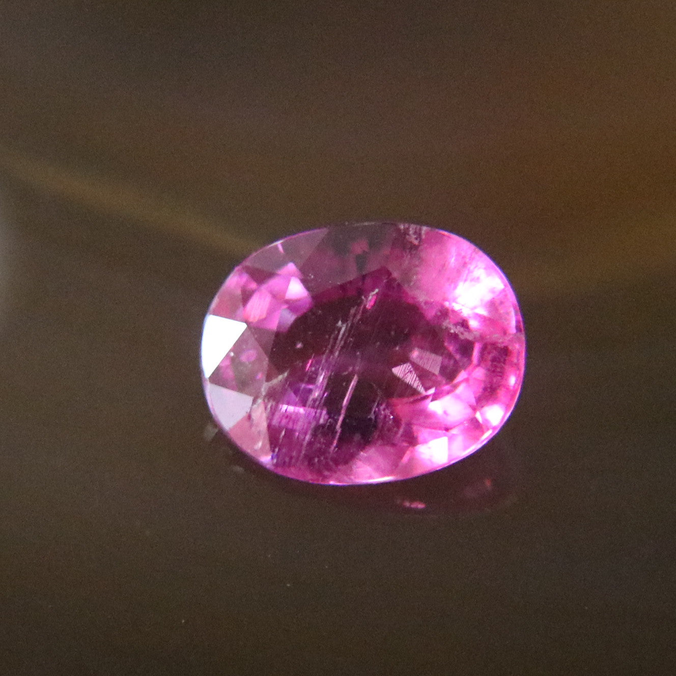 Natural Faceted Rubellite - 3.45 cts L11.4 W8.9 D4.9mm - Huangs Jadeite and Jewelry Pte Ltd