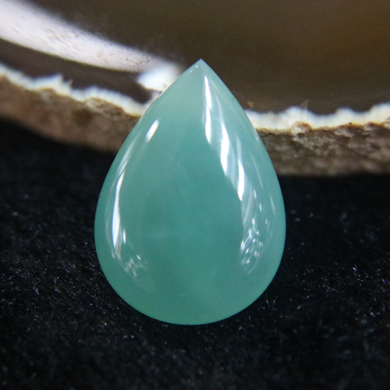 Icy Type A Jade Jadeite Teardrop Loose Stone for Setting - Huangs Jadeite and Jewelry Pte Ltd