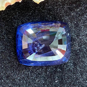 Unheated Natural Color Changing Sapphire - 53.57ct 23.18 by 18.94 by 11.69mm - Huangs Jadeite and Jewelry Pte Ltd