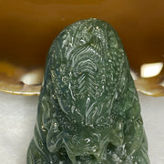 Type A Old Mine Burmese Blueish Green Jadeite Dragon Ruyi 71.76g 70.8 by 21.0 by 39.4mm - Huangs Jadeite and Jewelry Pte Ltd