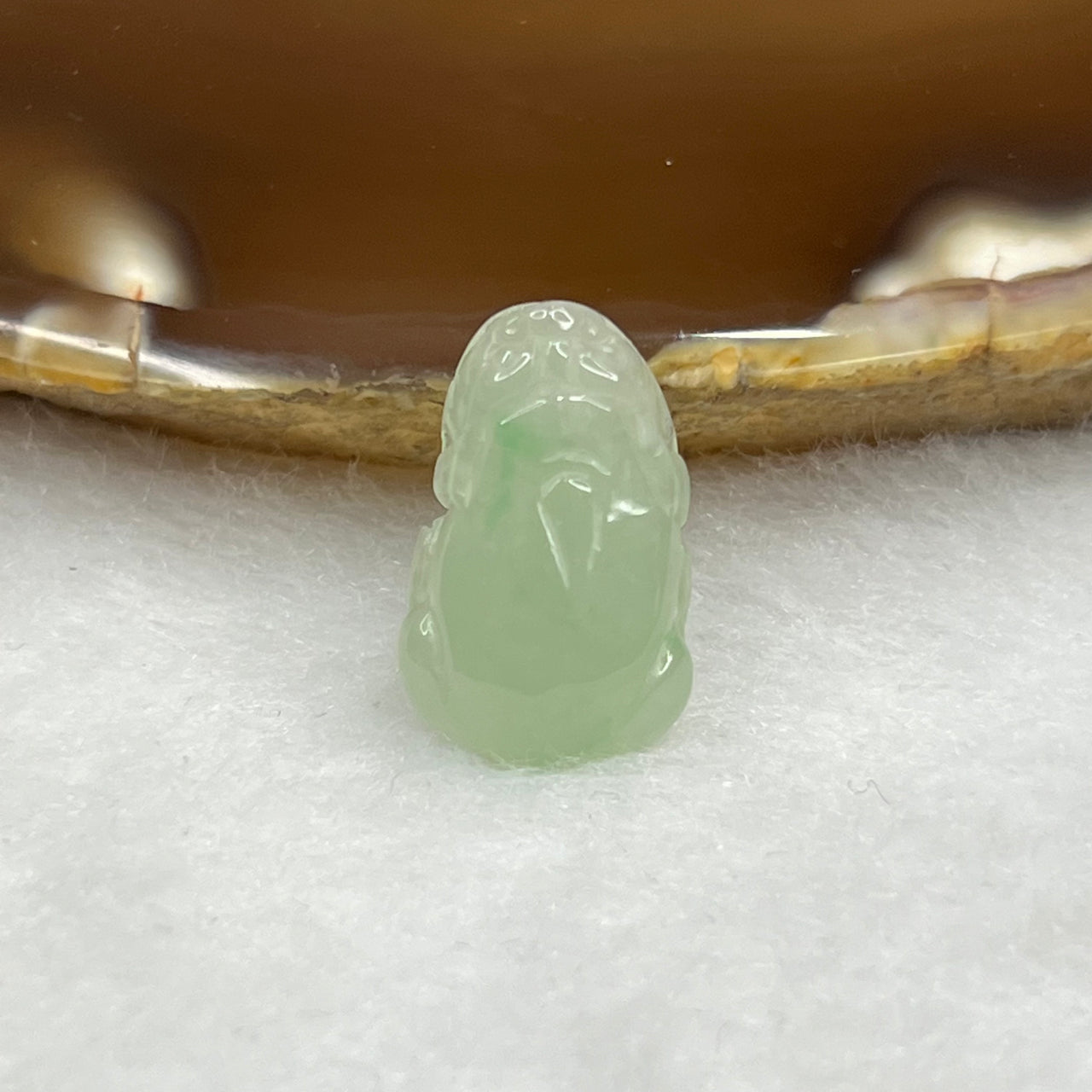 Type A Semi Icy Green Jade Jadeite Pixiu Pendant - 1.68 g 17.5 by 11.0 by 4.7 mm - Huangs Jadeite and Jewelry Pte Ltd