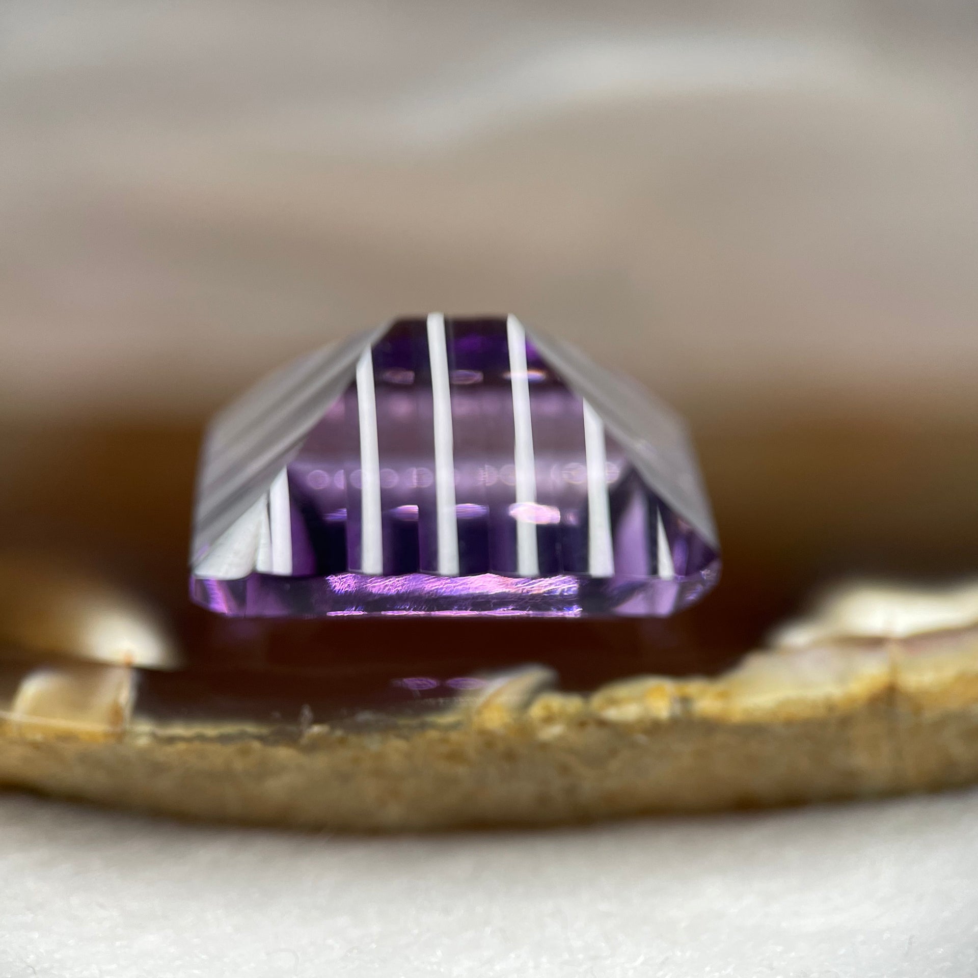 Natural Amethyst 32.75 carats 22.5 by 17.9 by 12.8mm - Huangs Jadeite and Jewelry Pte Ltd