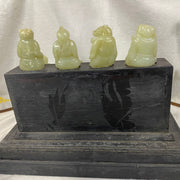 Rare Antique Natural Nephrite 12 Zodiac each about 164.5g H69.6 by L47.6 by B36.4mm Total 5,475g H26.4 by L33.5 by B26.0mm - Huangs Jadeite and Jewelry Pte Ltd