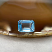 Natural Sky Blue Topaz 8.90 carats 13.9 by 10.0 by 6.3mm - Huangs Jadeite and Jewelry Pte Ltd