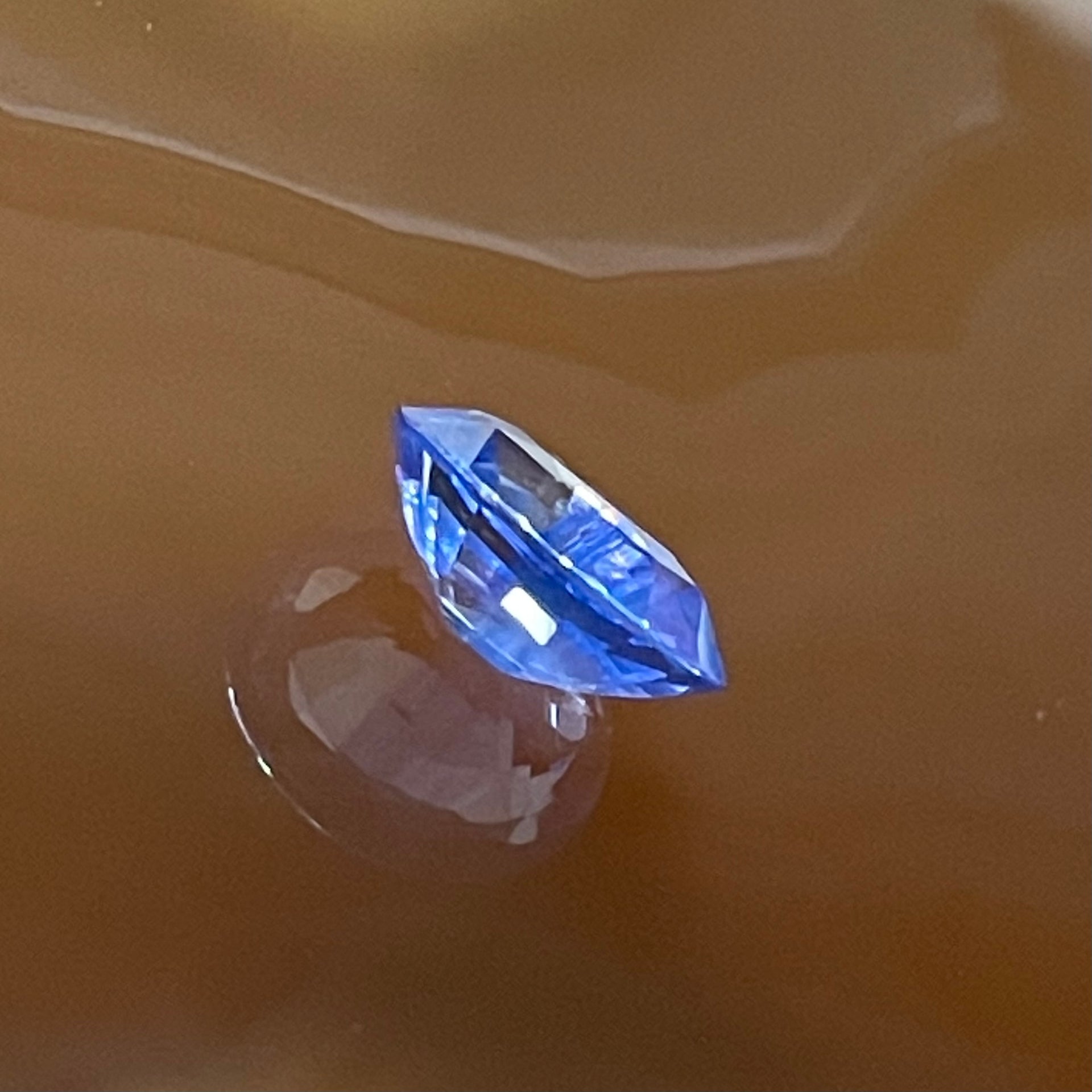 Natural Blue Sapphire (Corundum) with NGI Cert 3.16 carats 9.32 by 7.90 by 4.83mm - Huangs Jadeite and Jewelry Pte Ltd