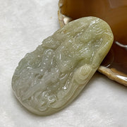 Type A Yellow Jade Jadeite Acala 75.07g 71.1 by 45.0 by 12.6mm - Huangs Jadeite and Jewelry Pte Ltd