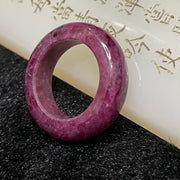 Natural Ruby Zoisite 红绿宝 Ring 8.42g US 8 HK 17 Inner Diameter 18.6mm - Huangs Jadeite and Jewelry Pte Ltd