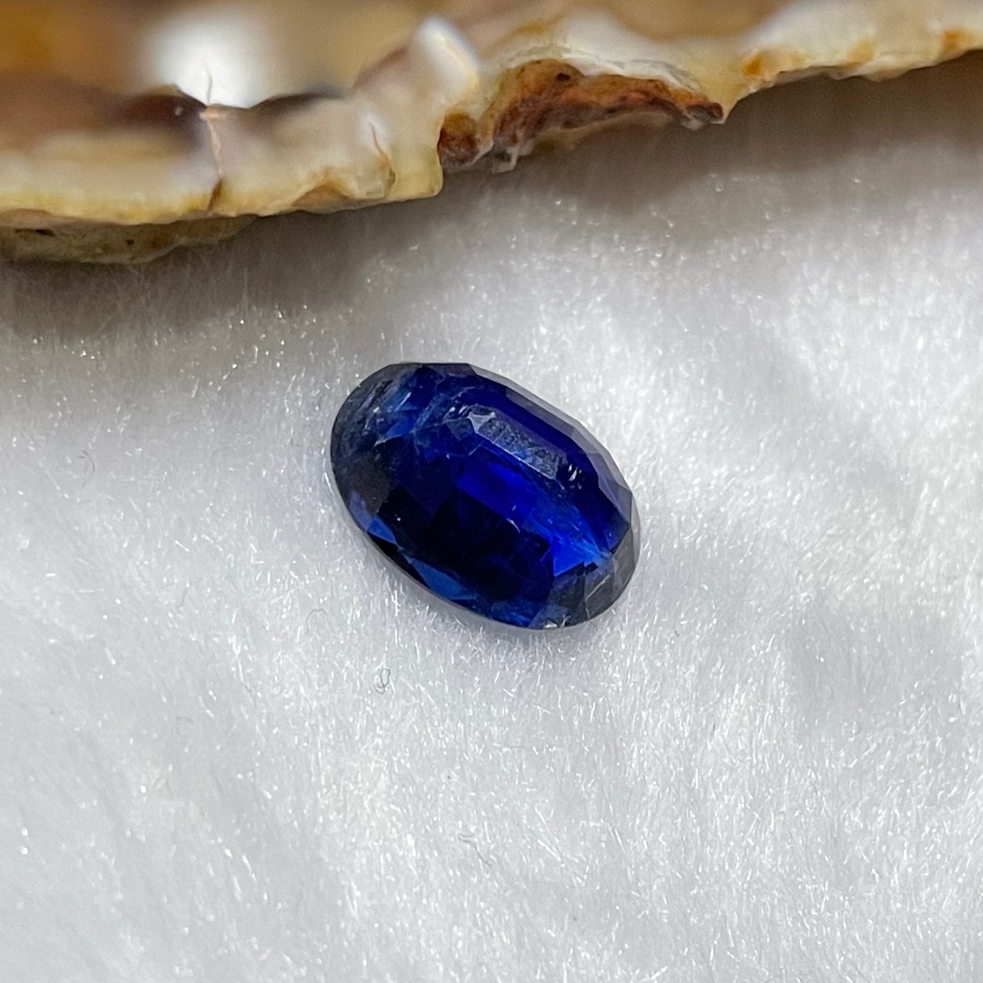 Natural Blue Sapphires 5.25 carats 11.9 by 9.4 by 5.4mm - Huangs Jadeite and Jewelry Pte Ltd