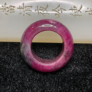 Natural Ruby Zoisite 红绿宝 Ring 8.22g US 4 HK 8 Inner Diameter 15.4mm - Huangs Jadeite and Jewelry Pte Ltd