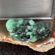 Type A Burmese Jade Jadeite Pixiu - 24.94g 45.6 by 22.3 by 12.9mm - Huangs Jadeite and Jewelry Pte Ltd