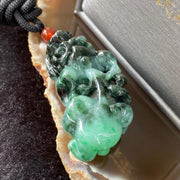 Type A Burmese Jade Jadeite Pixiu - 24.94g 45.6 by 22.3 by 12.9mm - Huangs Jadeite and Jewelry Pte Ltd