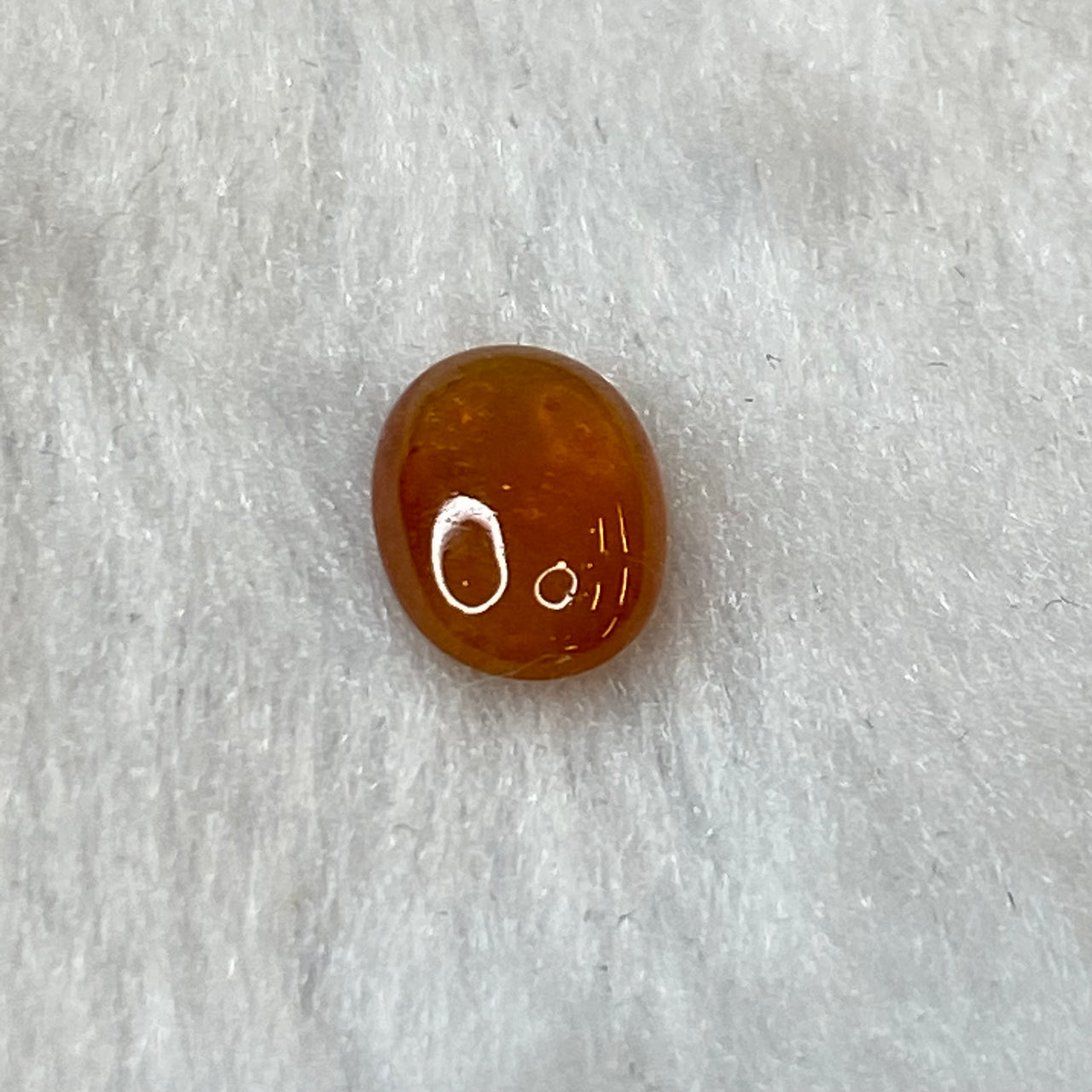 Natural Orange Spessartite Garnet 2.65ct 10.0 by 7.2 by 3.3mm - Huangs Jadeite and Jewelry Pte Ltd